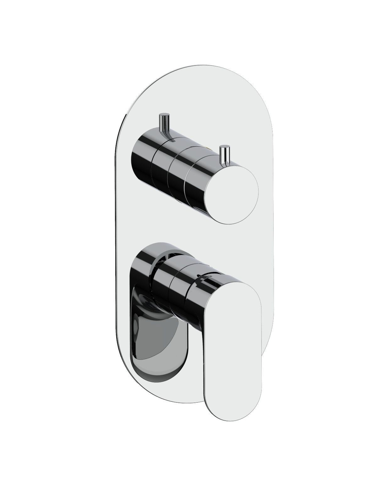 Однорычажный встраиваемый смеситель для душа с переключателем Rubinetterie Frattini Lea ARCH-00099458 - Вид №1