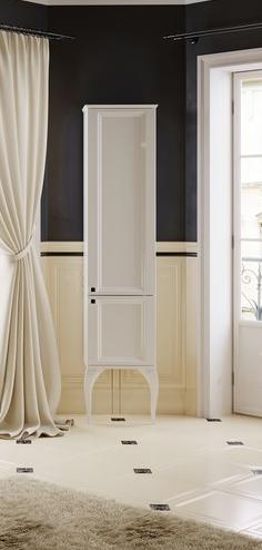 LaDonna пенал на ножках, цвет белый LAD0504W AQWELLA sun-id-277766 - Вид №2