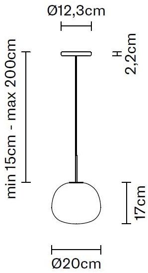 Fabbian Подвесной светильник из дутого стекла Lumi mochi sun-id-1350602 - Вид №1