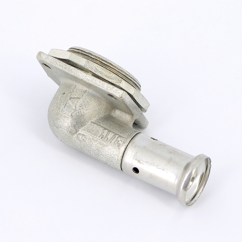 Водорозетка пресс-В с контргайкой 3/4" для стиральных машин HENCO 16x1/2" 8P1604 - Вид №1