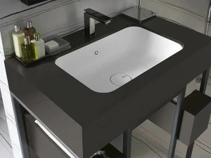 7510, 7520, 7530 Накладная раковина под столешницу  овальная Corian® Design