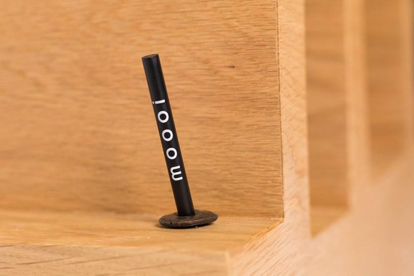 moooi Высокий дубовый журнальный столик с журнальной полкой sun-id-1438885 - Вид №2