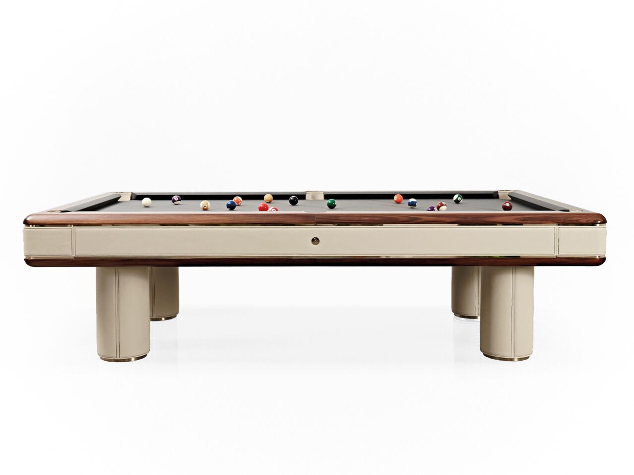 Кожаный прямоугольный бильярдный стол Hermelin biliardi современные игровые столы ARCH-00071174