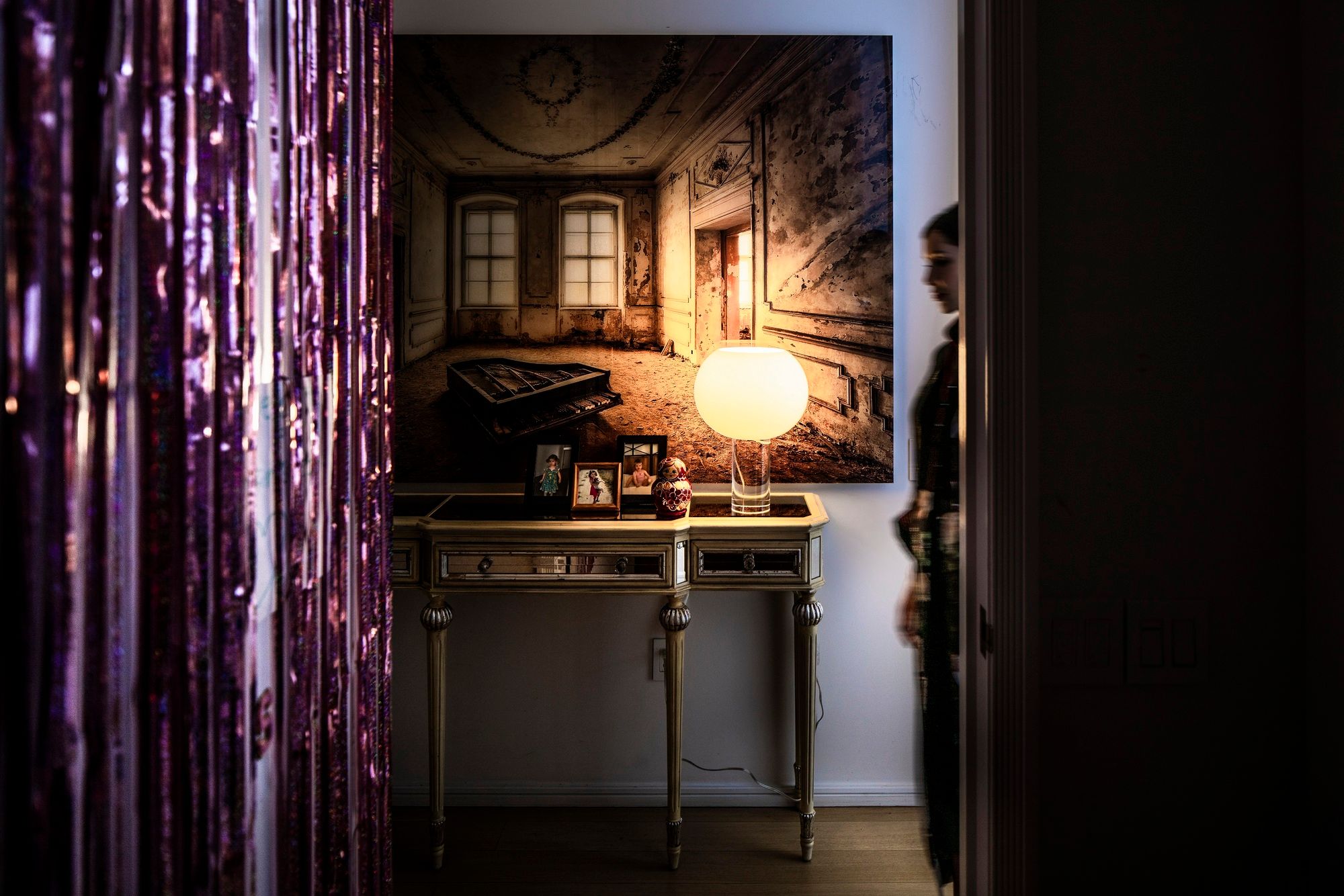 Настольная лампа из дутого стекла Foscarini Buds ARCH-00153279 - Вид №6