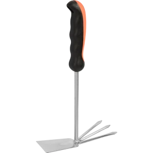 Мотыга садовая Новосад сталь 25см цвет серый