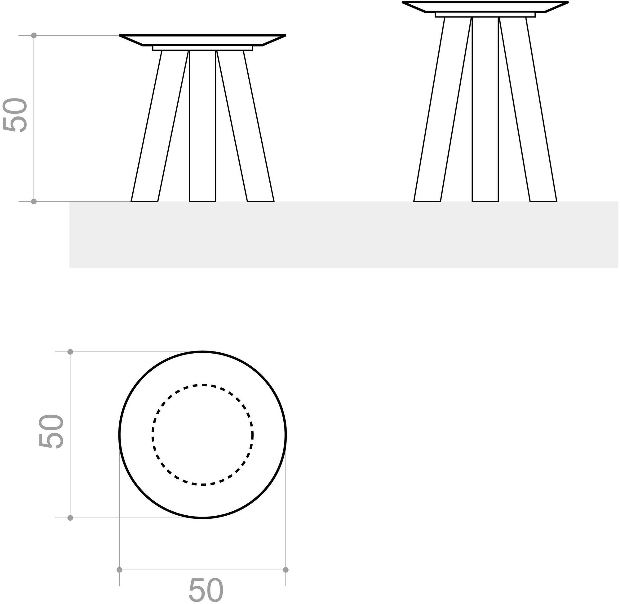 FranchiUmbertoMarmi Круглый журнальный столик из мрамора и дерева Bettogli sun-id-1481652 - Вид №4