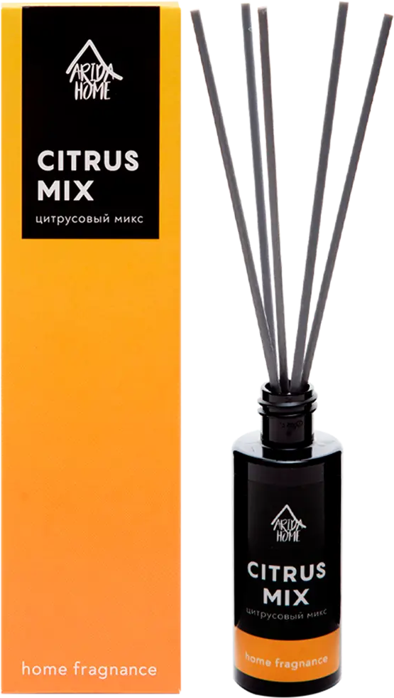 ARIDA HOME Цитрусовый аромадиффузор с натуральными палочками 50 мл 85327000