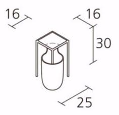 Alias Ваза из полиуретана Flow bowl sun-id-1378295 - Вид №3