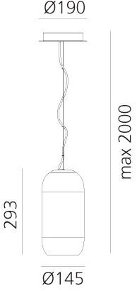 Artemide Светодиодная подвесная лампа из дутого стекла Gople sun-id-1435679 - Вид №23