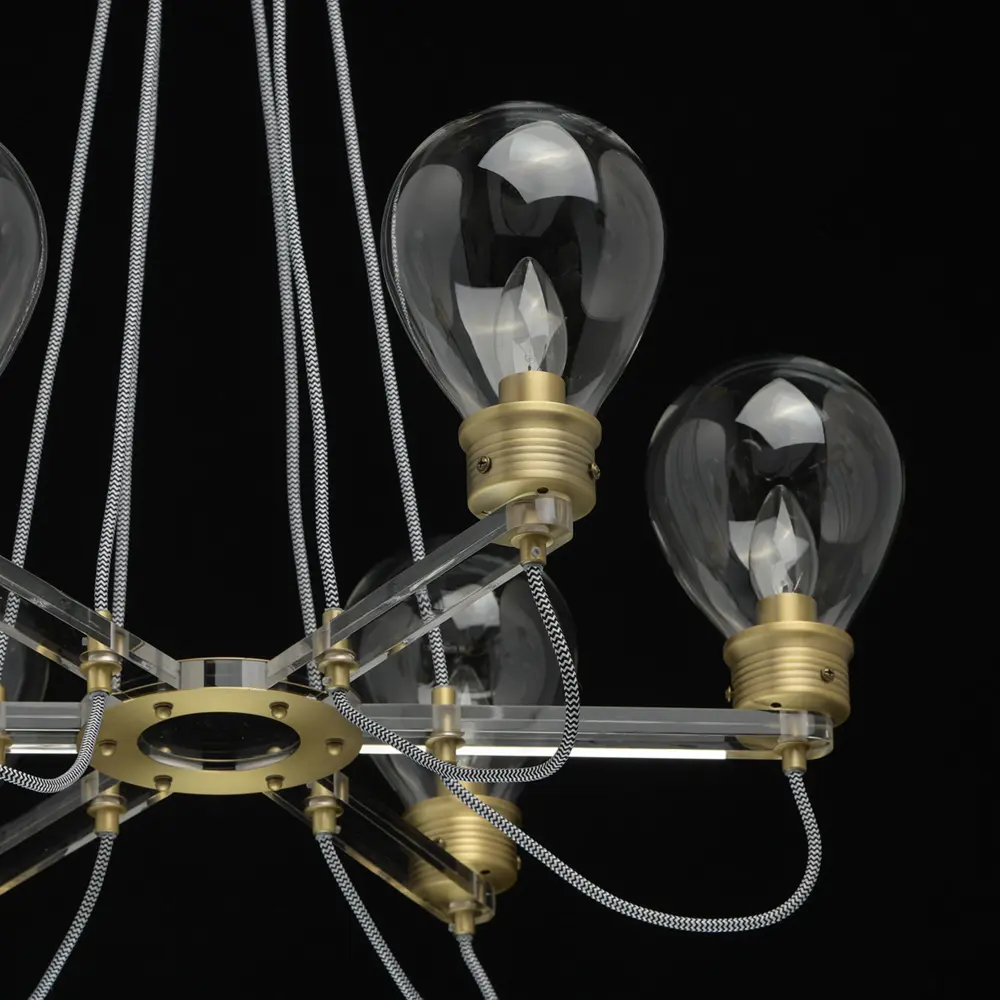 Люстра «Атмосфера» 6хE14х5 Вт MW-Light STLM-2208246 - Вид №4