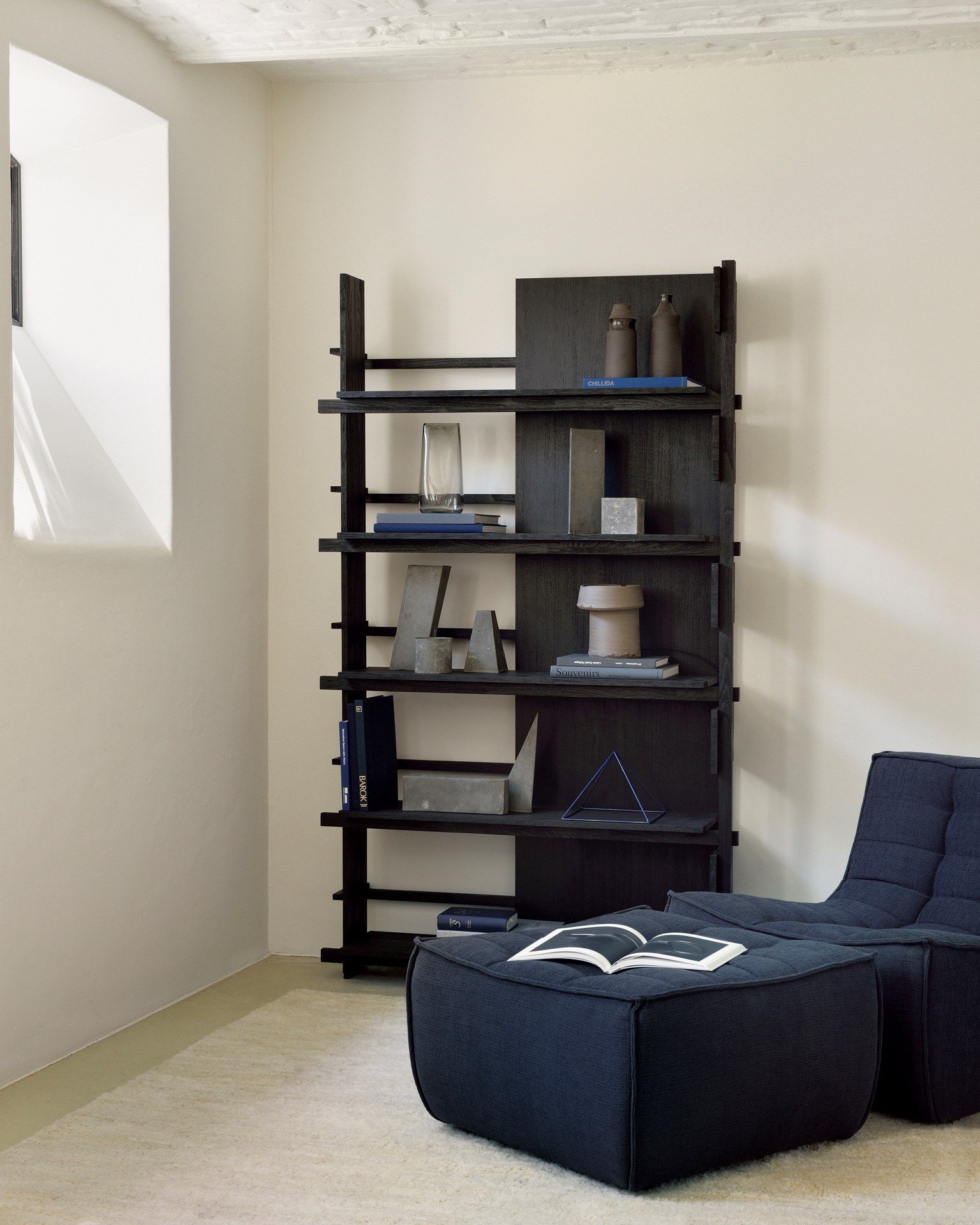 Квадратный пуф из ткани Ethnicraft N701 ARCH-00100481 - Вид №5