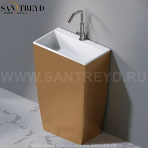 L115350 Напольная раковина стоящая прямоугольная A. e T. Italia Tower