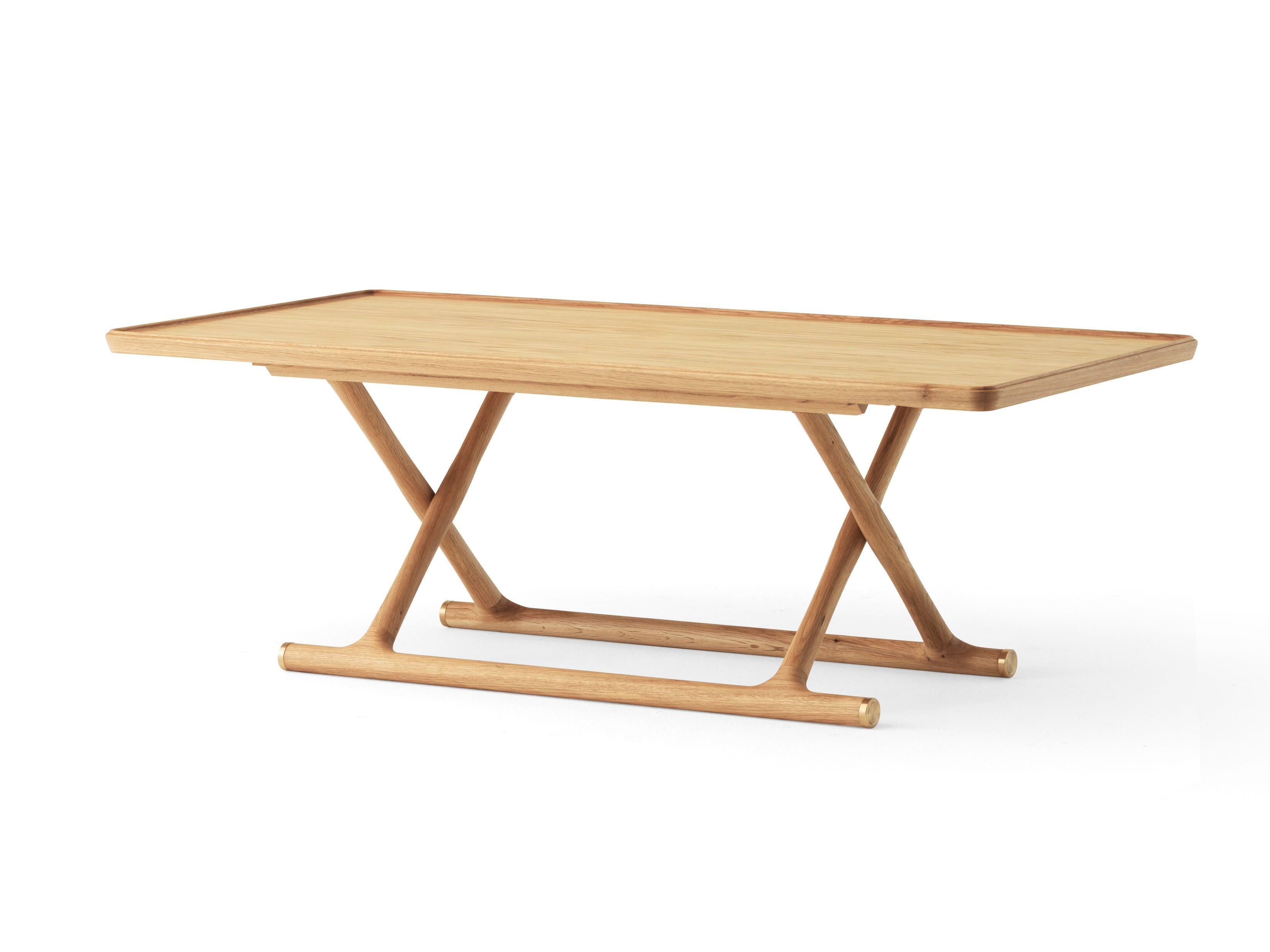 Деревянный прямоугольный складной журнальный столик Audo Copenhagen JÄGER ARCH-00047487 - Вид №1