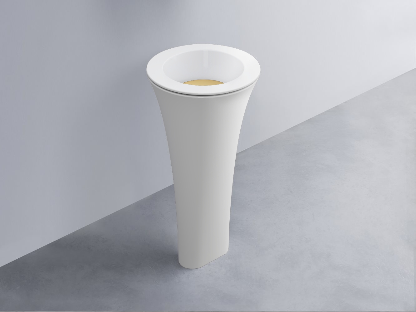 AMLA45-BL+AMPILT-CN+AMCOLT-BL Раковина Amedeo Tondo отдельностоящая cielo Enjoy + Amedeo Ceramica Cielo