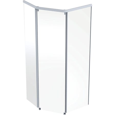 558.202.00.1 Пятиугольный передний элемент Porsgrund Showerama 10-5 Geberit  - Вид №4