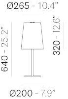 Pedrali Настольная лампа sun-id-1449156 - Вид №1