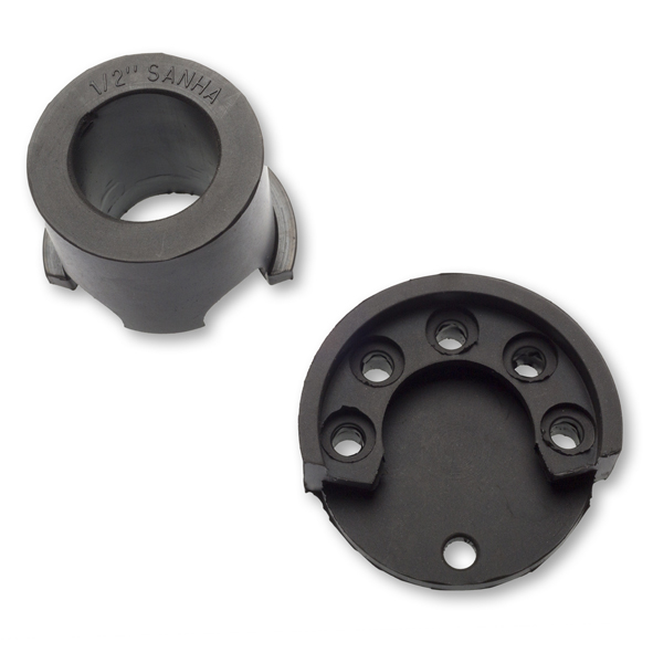 88987 SANHA 8987 звукоизоляция для водорозетки 9472G и 91472G 15x1/2 + 18x1/2 мм  - Вид №1