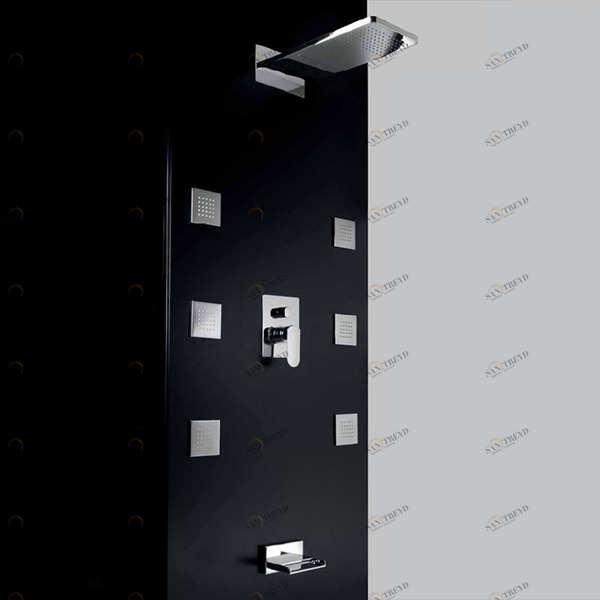 Однорычажный встроенный смеситель для душа 48.318C MAIER HYDROTERAPIA 48318C