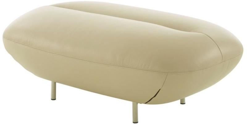 Ligne Roset Мягкая кожаная подставка для ног Manarola 14090355 - Вид №1