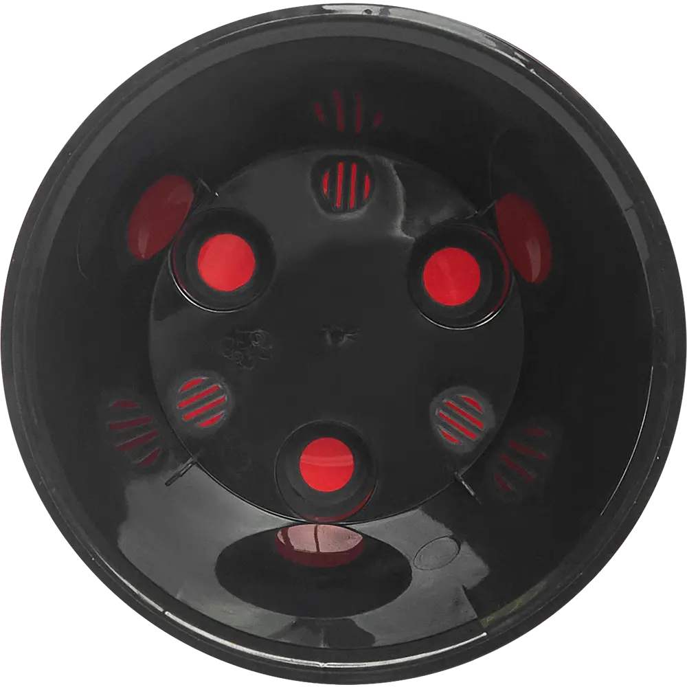 Горшок цветочный ø16 h14.5 см v1.6 л пластик красный HOMVER London STLM-2179779 - Вид №2