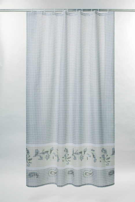 SCMI012P Milardo Grey Fresco Штора для ванной комнаты Grey Fresco Россия  - Вид №1