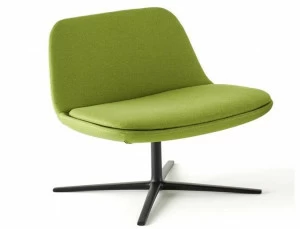 ESTEL GROUP Кресло с обивкой из ткани с 4 спицами Shell