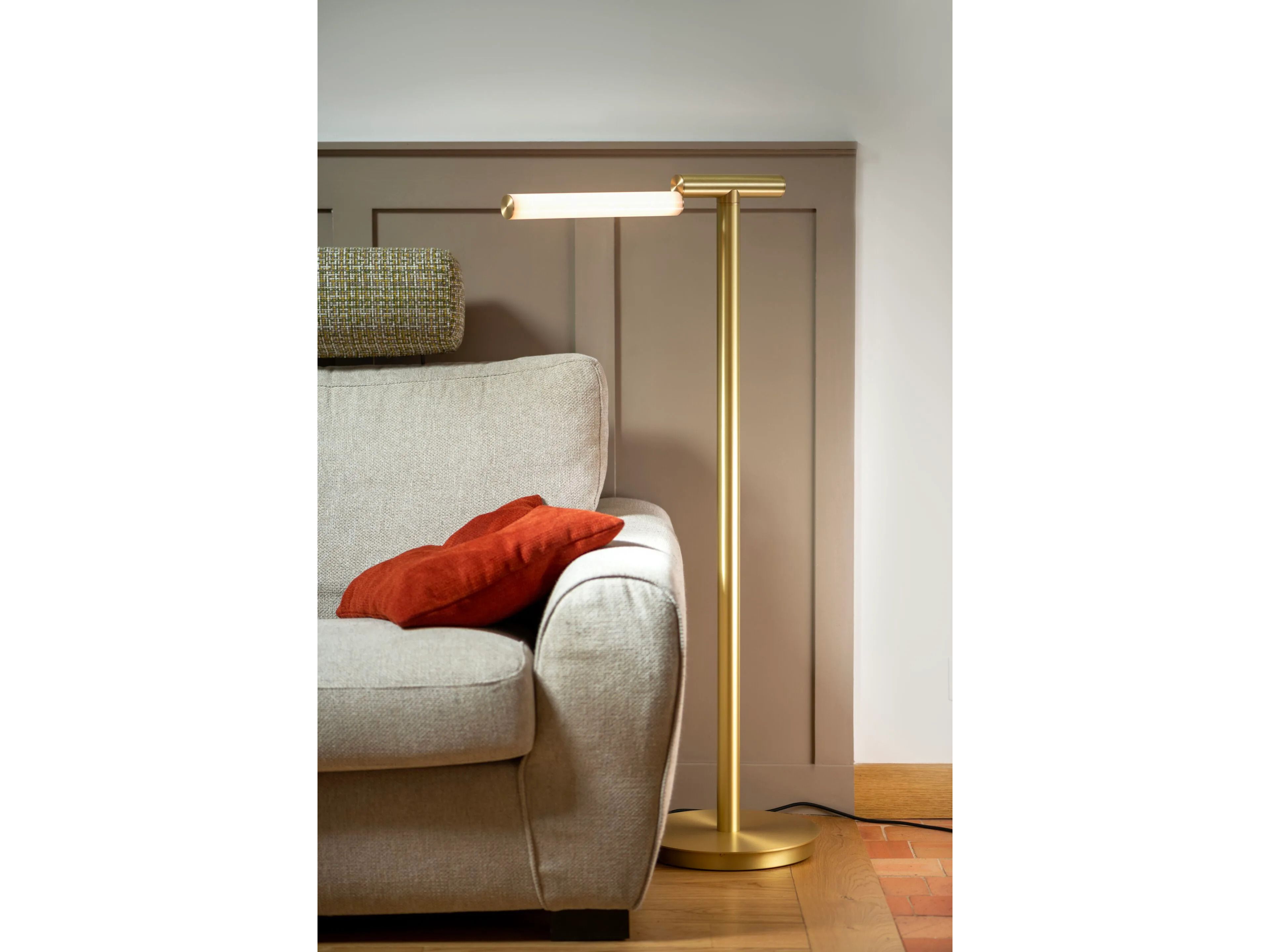 Латунь светодиодный торшер CVL Luminaires Signal ARCH-00115621 - Вид №3