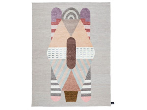 Ковер ручной работы с геометрическим рисунком