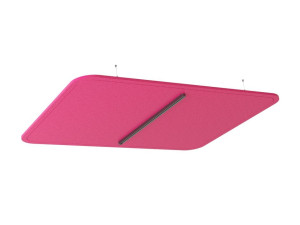 Рециркулированная пластиковая подвесная акустическая панель