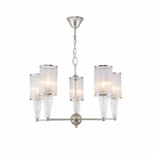 Люстра подвесная золотая матовая Vilena FR2687PL-05G FREYA ДИЗАЙНЕРСКИЕ, CLASSIC 00-3956412 Золото