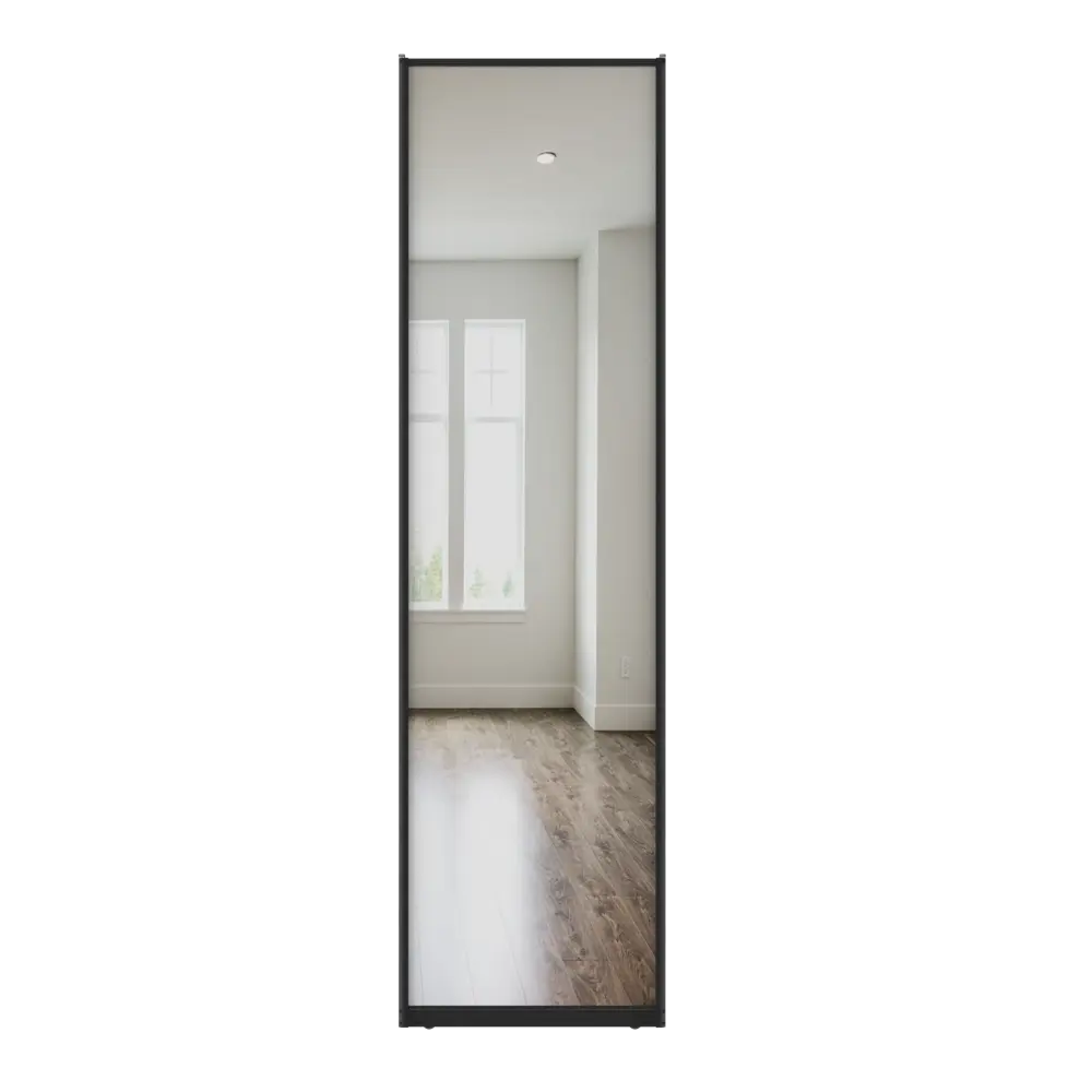 Дверь-купе KONSENSA 255.5x70.4 см с зеркалом профиль черный 89444096 STLM-2163718  - Вид №1