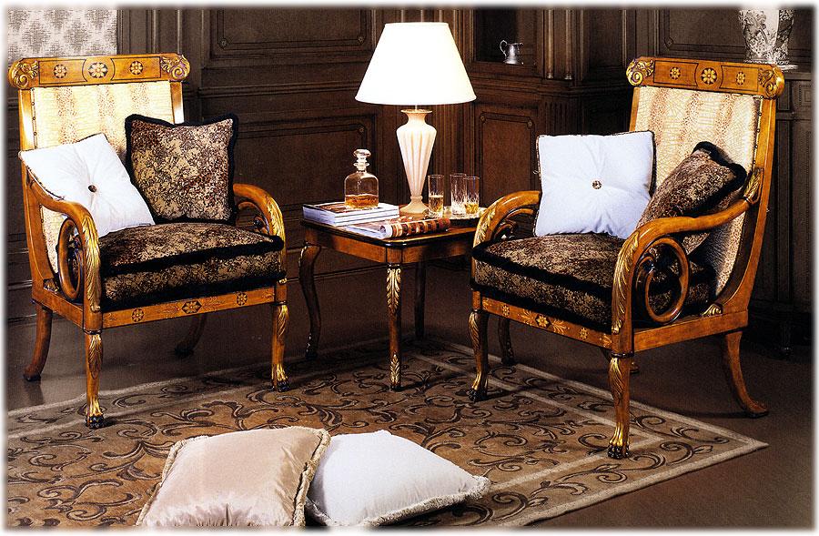 Кресло  EZIO BELLOTTI 5659 Platinum