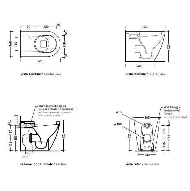 Сиденье для унитаза Ceramica Flaminia ссылка ARCH-00088168 - Вид №4