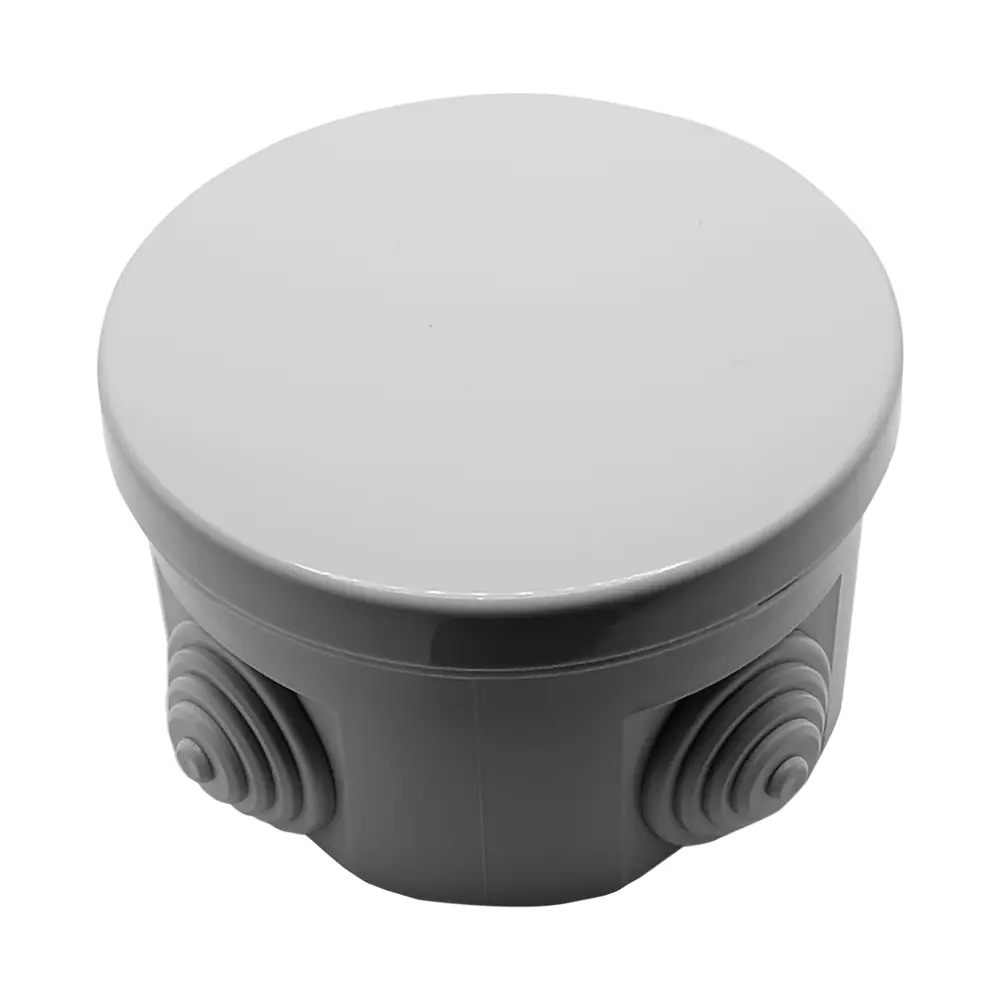 Распределительная коробка открытая Mirkl 90x55 мм 4 ввода цвет серый STLM-2052019