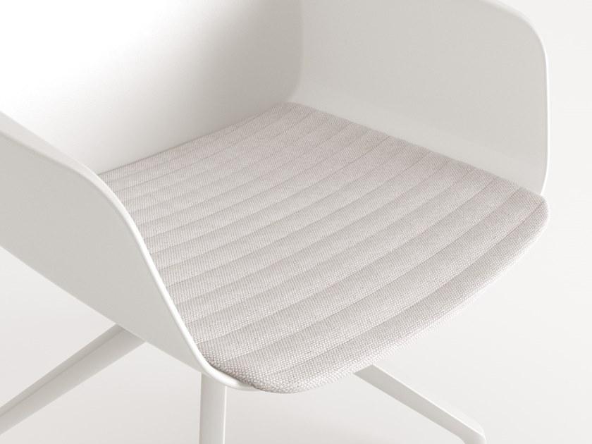 VAGHI Стул с салазками из полипропилена для залов ожидания Libera Li2pc - Вид №3