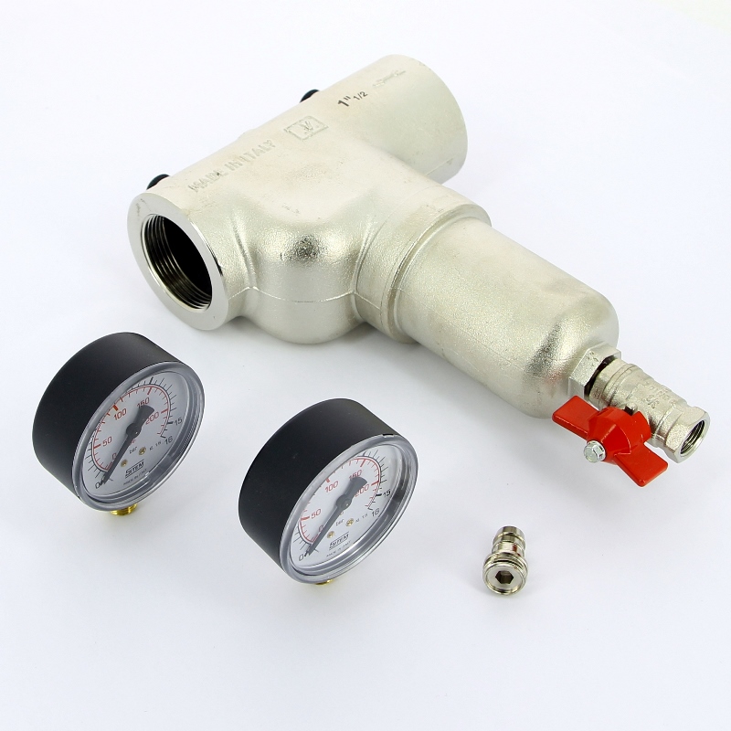 Фильтр промывной с двумя маноментрами ITAP 1"1/2 189112 - Вид №5