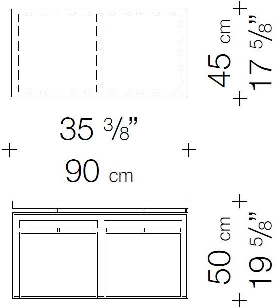 Garbarino Журнальный столик из массива дерева Graphic sun-id-1494940 - Вид №1