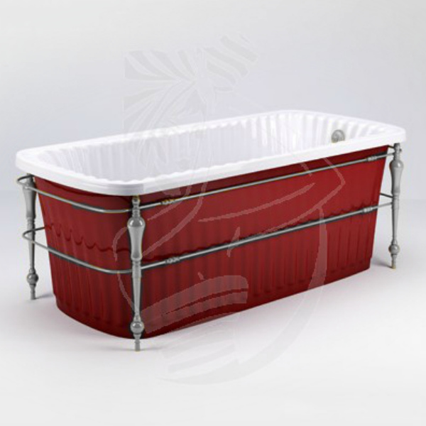 Ванна из литьевого мрамора MIGLIORE OLIVIA Console ML.OLV-40.102 на консоле, 174 х 80 х 66 см sun-id-684823 - Вид №11