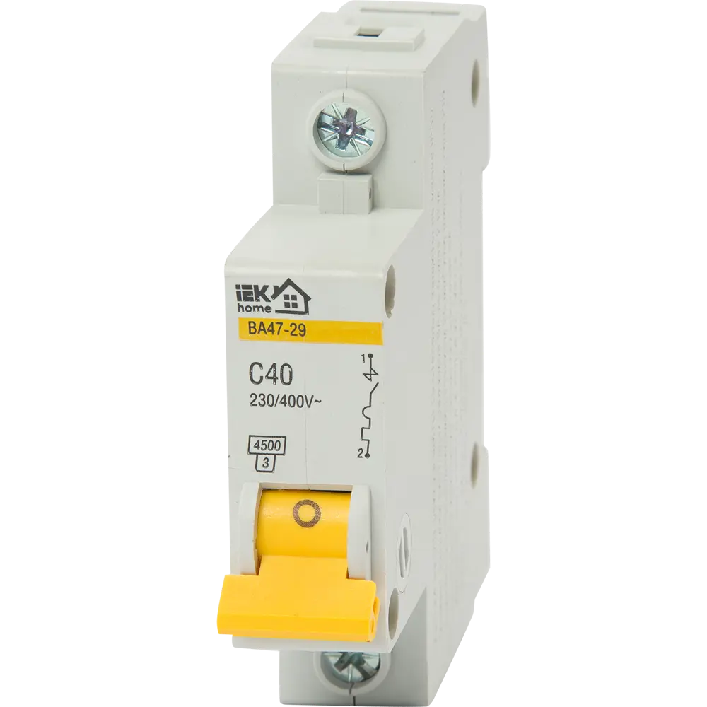 Автоматический выключатель IEK Home ВА47-29 для защиты электросетей 18072310 STLM-0009396
