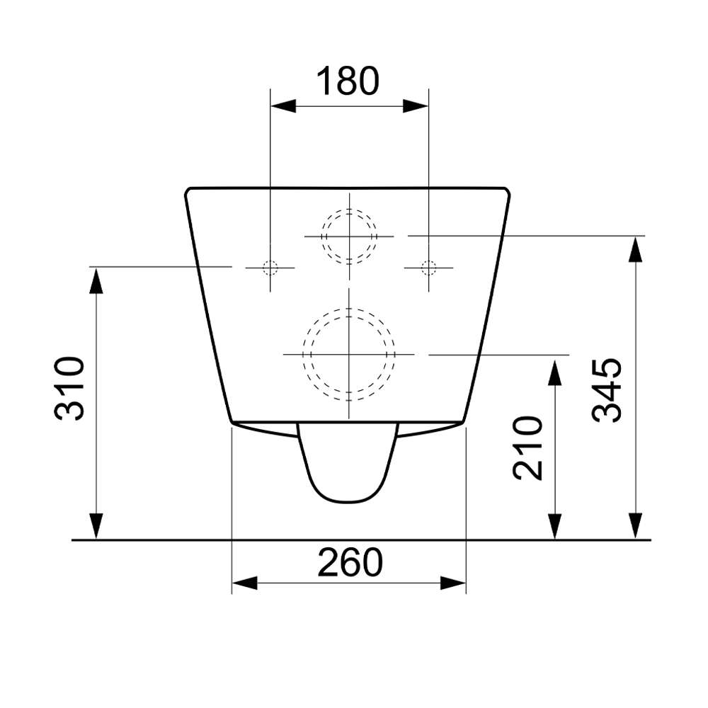 9400412.WCD Комплекты из инсталляций, панелей смыва и унитазов Duravit D-Neo Tece  - Вид №7