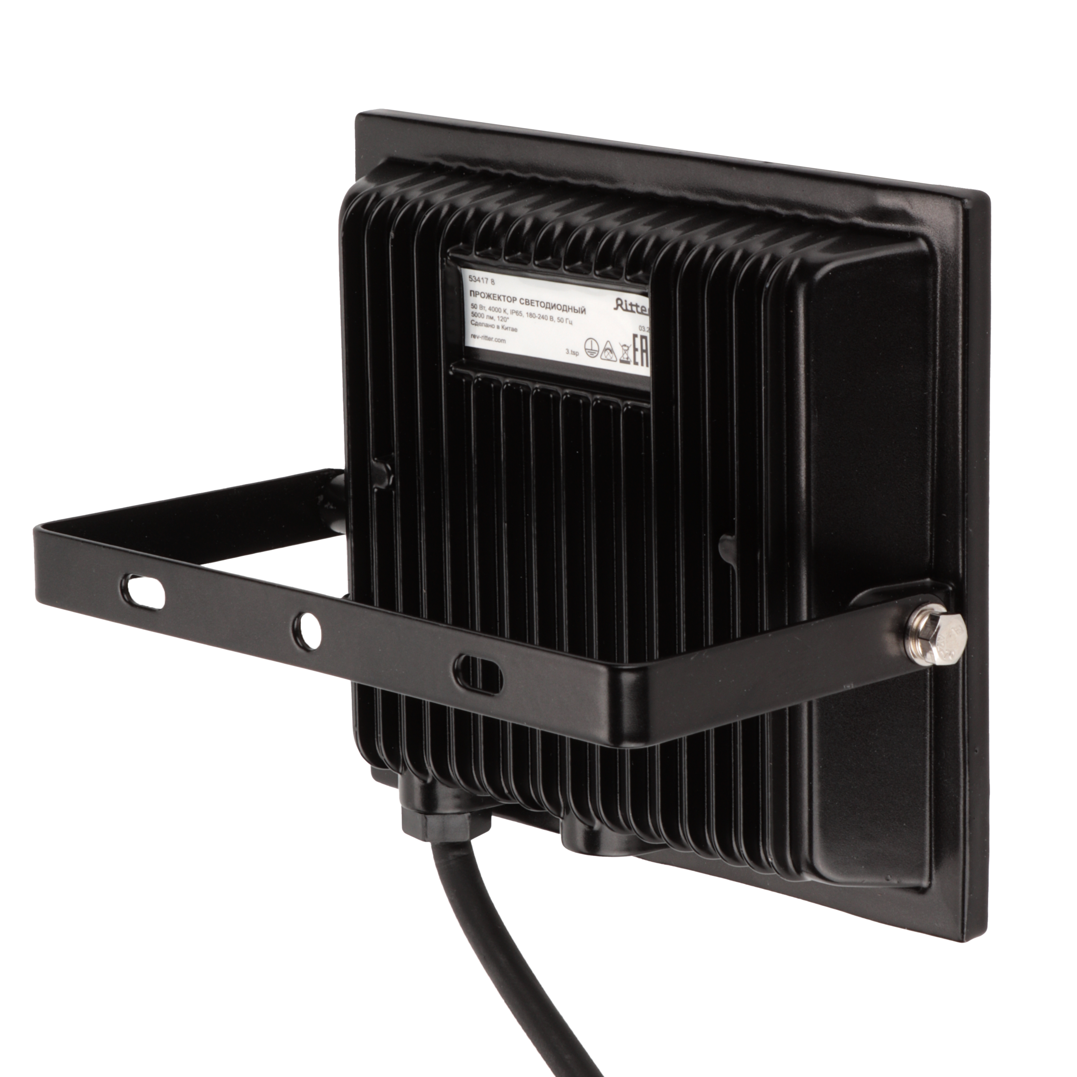 RITTER Profi LED прожектор 50Вт уличный с защитой IP65 83986906 STLM-0045890 - Вид №6