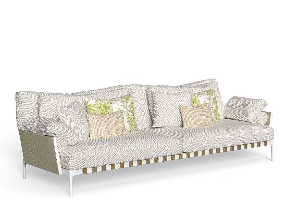 4-местный тканевый съемный садовый диван Talenti Salinas ARCH-00001047