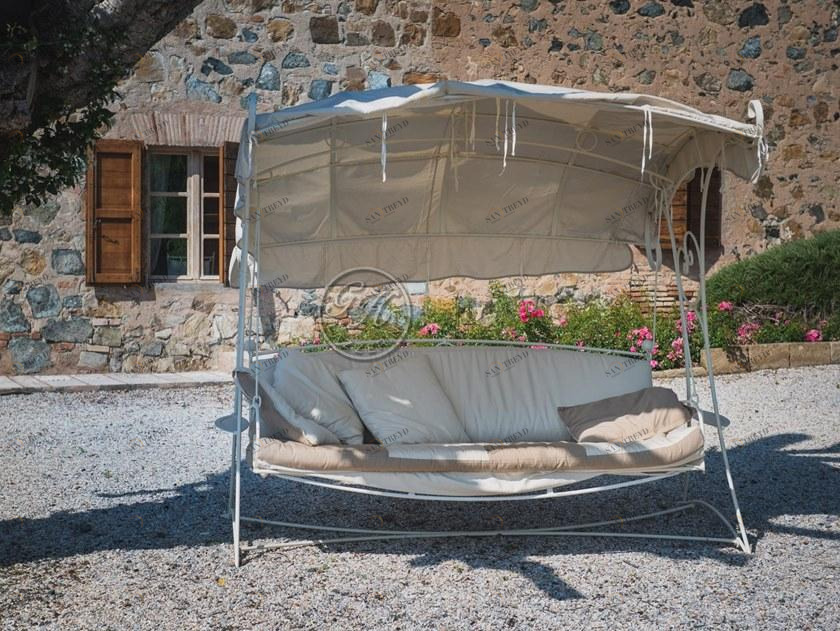 GH LAZZERINI Кованые качели с зонтиком sun-id-1474435