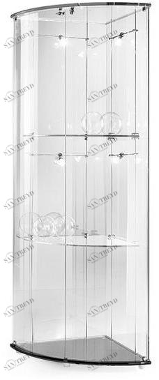 Reflex Угловая витрина со встроенной подсветкой Mega sun-id-1511407