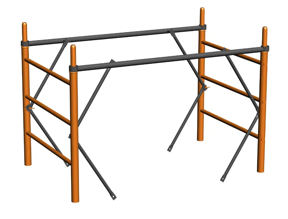 РИНСТРОЙ - Секция строительной вышки высотой 1.2 м с надежной конструкцией 82342760