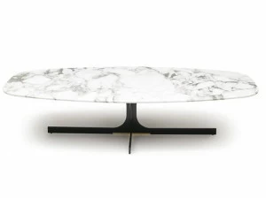 MisuraEmme Журнальный столик из мрамора с основанием 4 звезды