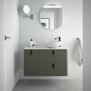 24653 SALGAR Мебель для умывальника UNIIQ 900 левая CASTAÑO Кастаньо