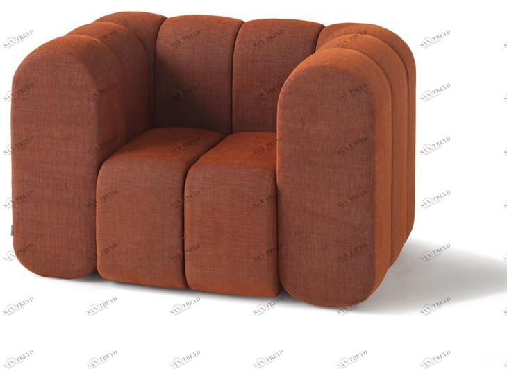 Blå Station Кресло из ткани с подлокотниками Bob Bla Station sun-id-1364809