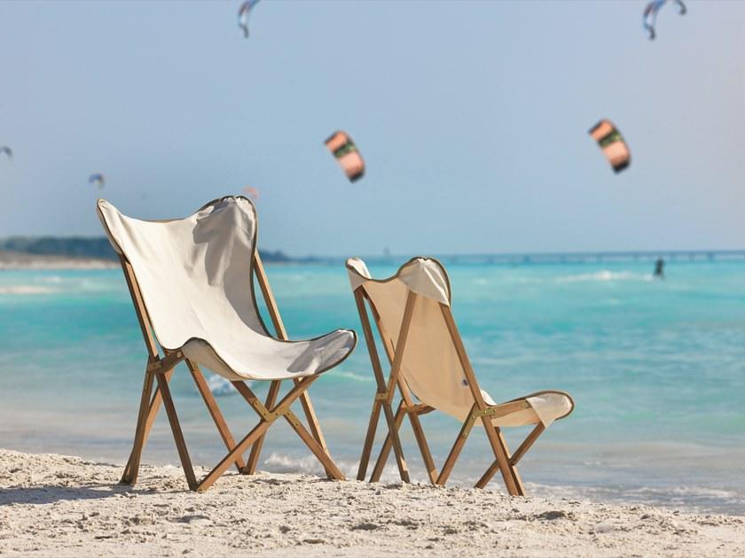 Unopiù Раскладное кресло из тика и хлопка Emy Emy - Вид №2