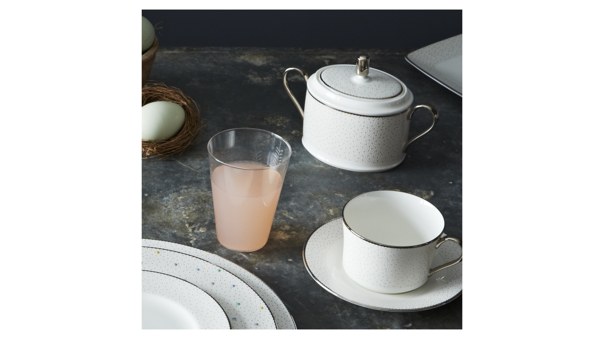 10665456 Noritake Набор из 6 чашек чайных с блюдцами Noritake "Брум-стрит" Фарфор костяной  - Вид №5